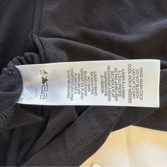 FRAME PUFF SLEEVE BLACK TOP SIZE XS - Picture 11 of 11